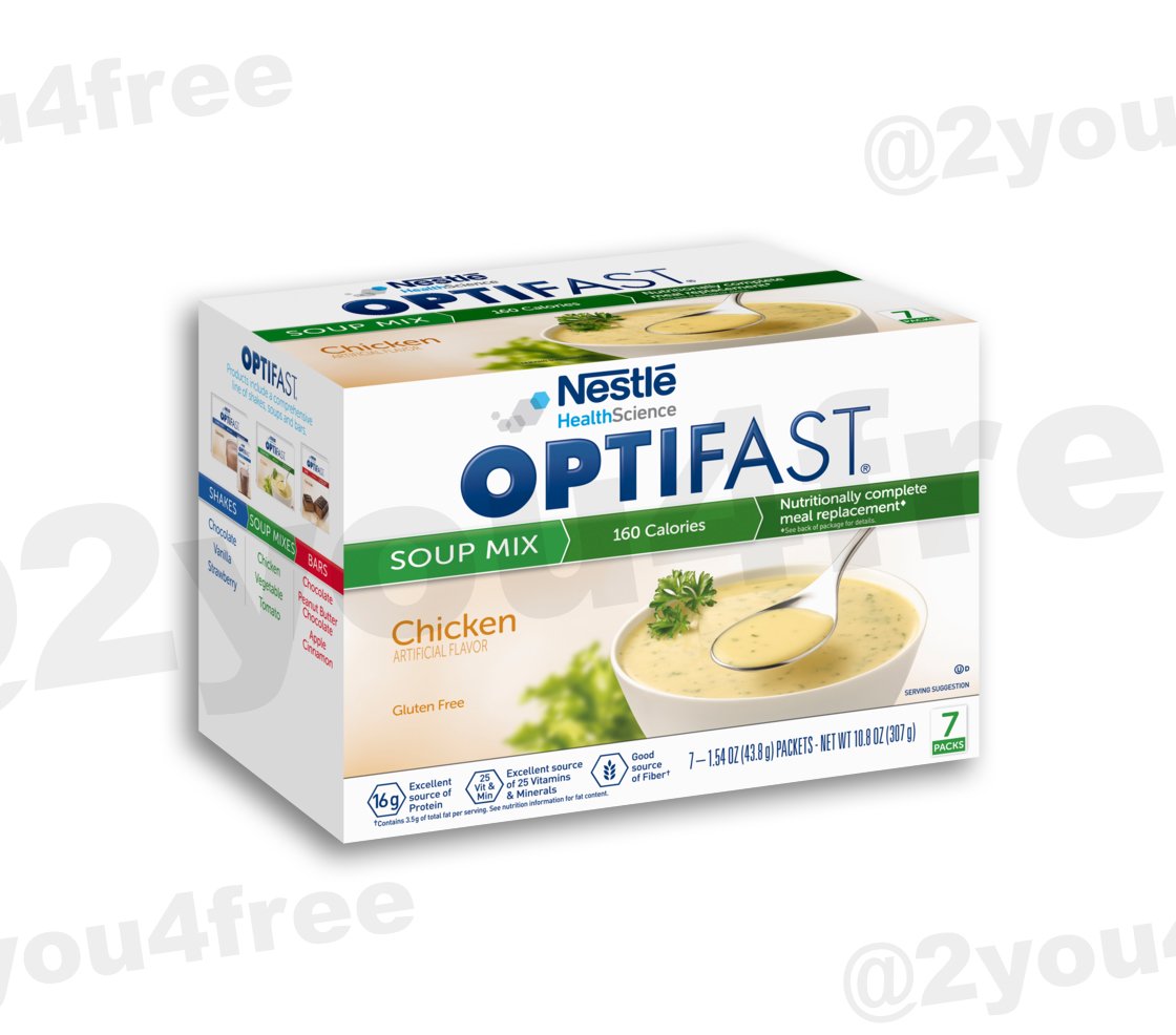 OPTIFAST 800® CHICKEN SOUP MIX [1 case | 70 servings]