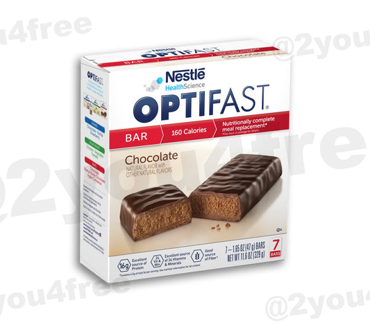 OPTIFAST 800® CHOCOLATE BARS [1 case | 84 servings]