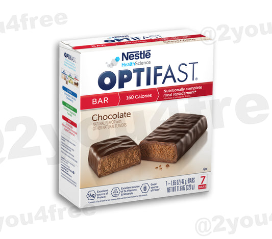 OPTIFAST 800® CHOCOLATE BARS [1 box | 7 servings]