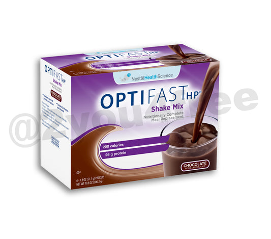 OPTIFAST HP® CHOCOLATE HIGH PROTEIN SHAKE MIX [1 box | 6 servings]