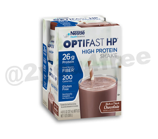 OPTIFAST HP® CHOCOLATE HIGH PROTEIN READY TO DRINK SHAKE [1 case | 16 servings]