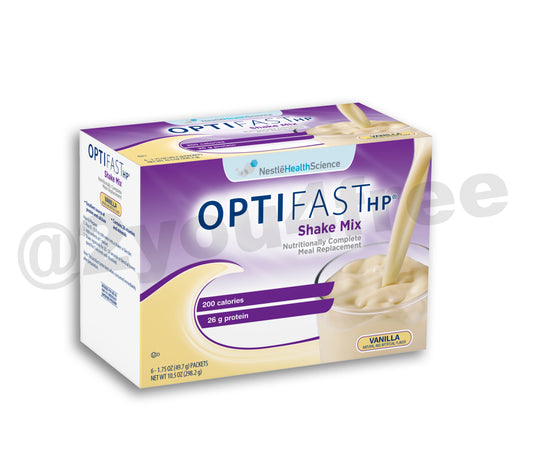 OPTIFAST HP® VANILLA HIGH PROTEIN SHAKE MIX [1 box | 6 servings]