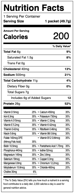 OPTIFAST HP® VANILLA HIGH PROTEIN SHAKE MIX [1 box | 6 servings]