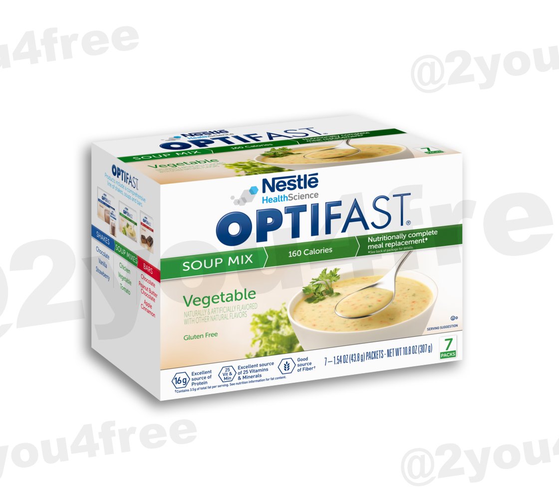 OPTIFAST 800® VEGETABLE SOUP MIX [1 case | 70 servings]