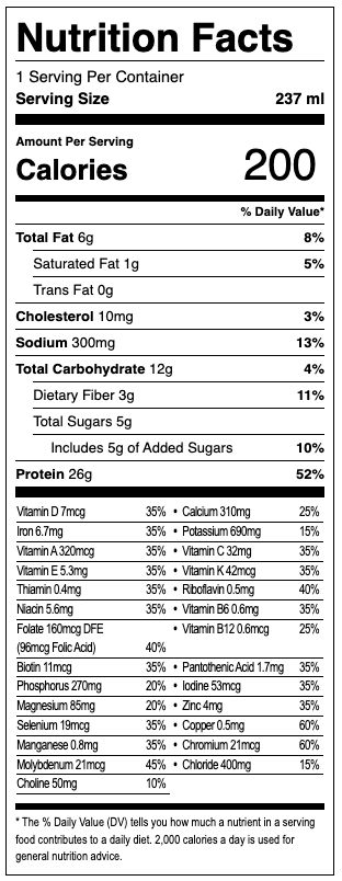 OPTIFAST 800® STRAWBERRY READY TO DRINK SHAKES [1 drink | 1 serving]