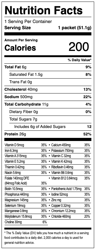 OPTIFAST HP® CHOCOLATE HIGH PROTEIN SHAKE MIX [1 box | 6 servings]